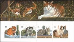 1993  Markenheftchen - Europäische Hauskatzen