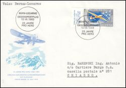 1963  "Pro-Aero" Gedenkpostflüge