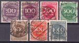 1923  Freimarken: Ziffern im Kreis