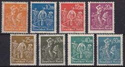 1922  Freimarken: Arbeiter