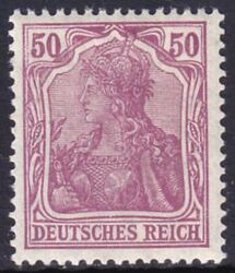 1920  Freimarke: Germania in Type I