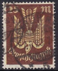 1923  Flugpostmarken: Holztaube