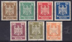 1924  Freimarken: Neuer Reichsadler