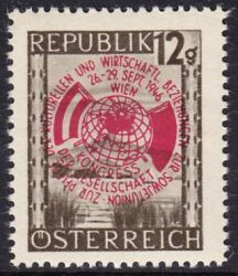 1946  Kongreß zur Pflege der kulturellen und wirtschaftlichen Beziehungen