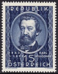 1949  50. Todestag von Karl Millöcker