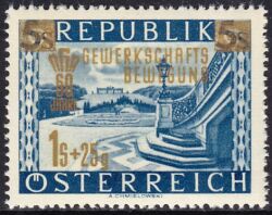1953  60 Jahre Gewerkschaftsbewegung in Österreich