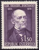1954  Geburtstag von Karl Feiherr von Rokitansky