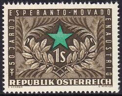 1954  50 Jahre Esperantobewegung in sterreich