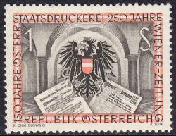 1954  150 Jahre Österreichische Staatsdruckerei