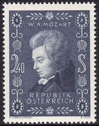 1956  200. Geburtstag von Wolfgang Amadeus Mozart