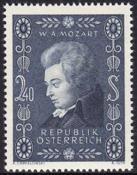 1956  200. Geburtstag von Wolfgang Amadeus Mozart