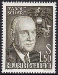 1960  Geburtstag von Adolf Schärf