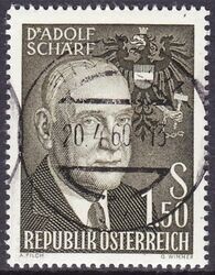 1960  Geburtstag von Adolf Schärf