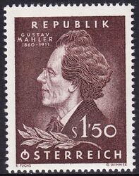 1960  100. Geburtstag von Gustav Mahler