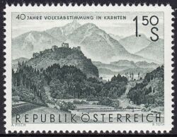 1960  Jahrestag der Volksabstimmung in Kärnten