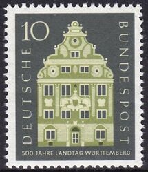 1957  500 Jahre Landtag Wrttemberg