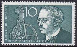 1958  Geburtstag von Rudolf Diesel