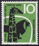 1958  100 Jahre Zoologischer Garten Frankfurt a. Main