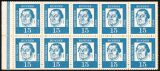 1963  Markenheftchen - Bedeutende Deutsche