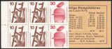 1972  Markenheftchen - Unfallverhütung