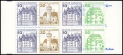 1980  Markenheftchen - Burgen & Schlösser