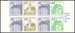 1981  Markenheftchen - Burgen & Schlösser