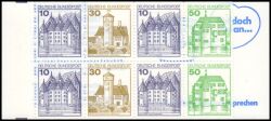 1981  Markenheftchen - Burgen & Schlösser