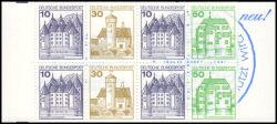 1981  Markenheftchen - Burgen & Schlösser