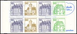 1981  Markenheftchen - Burgen & Schlösser