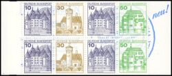 1981  Markenheftchen - Burgen & Schlösser