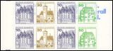 1982  Markenheftchen - Burgen & Schlösser mZ