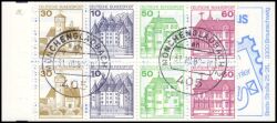 1980  Markenheftchen - Burgen & Schlösser