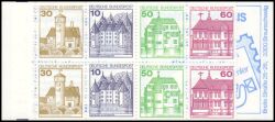 1980  Markenheftchen - Burgen & Schlösser