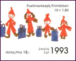 1993  Weihnachten - Markenheftchen