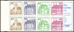 1980  Markenheftchen - Burgen & Schlösser