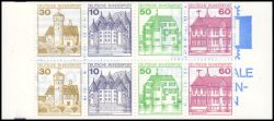 1981  Markenheftchen - Burgen & Schlösser