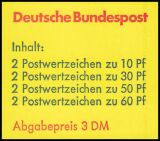 1981  Markenheftchen - Burgen & Schlösser