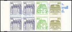 1985  Markenheftchen - Burgen & Schlösser
