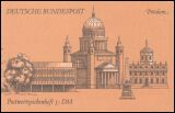 1991  Markenheftchen - Sehenswürdigkeiten