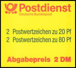 1993  Markenheftchen - Sehenswürdigkeiten