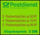 1993  Markenheftchen - Sehenswürdigkeiten