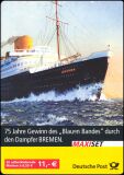 2004  Markenheftchen - Passagierschiff "Bremen"