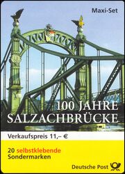 2003  Markenheftchen - 100 Jahre Salzachbrcke Laufen-Oberndorf