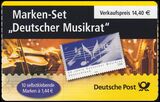 2004  Markenheftchen - 50 Jahre Deutscher Musikrat