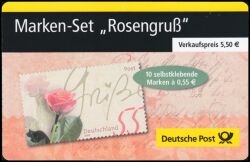 2003  Markenheftchen - Post "Rosengruß"