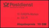1994  Markenheftchen - Europa