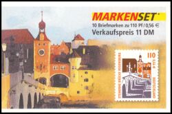 2000  Markenheftchen - Sehenswürdigkeiten