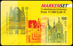 2001  Markenheftchen - Sehenswürdigkeiten