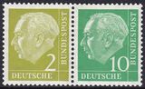 1956  Freimarken: Theodor Heuss