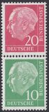 1955  Freimarken: Theodor Heuss